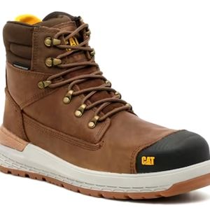 CAT MENS IMPACT WATERPROOF COMPOSITE WORK BOOT - NEW IN BOX